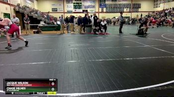 190 lbs Quarterfinal - Chase Milnes, St Elizabeths vs Jacque Wilson, Red Lion Christian Academy