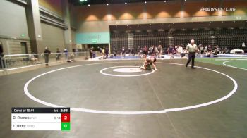 133 lbs Consi Of 16 #1 - Derek Ramos, Western Wyoming vs Tanner Ulrey, Umpqua