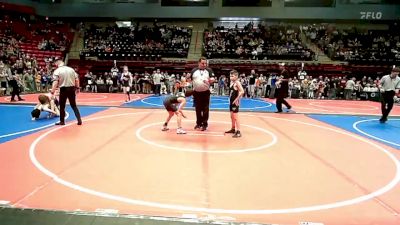 73 lbs Quarterfinal - Jordan Ketcher, Pryor Tigers vs Wyatt Rooks, Team Tulsa Wrestling Club