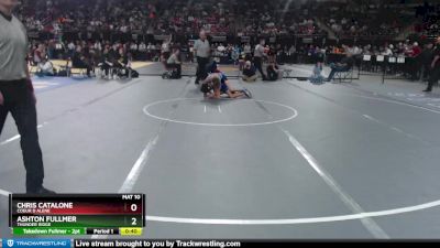 5A 106 lbs Cons. Round 2 - Ashton Fullmer, Thunder Ridge vs Chris Catalone, Coeur D Alene