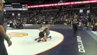 120 lbs Semifinal - Sj Martin, Granada (NC) vs Kylee Golz, Trabuco Hills (SS)