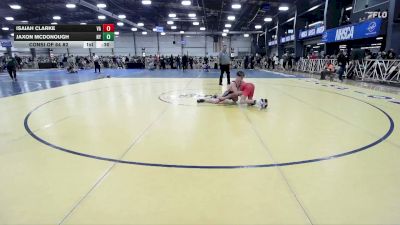 112 lbs Consi Of 64 #2 - Isaiah Clarke, VA vs Jaxon Mcdonough, NY