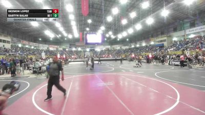 52 lbs Quarterfinal - Dezmon Lopez, Team Garcia WC vs Eastyn Salas, No Team