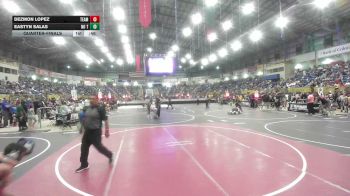 52 lbs Quarterfinal - Dezmon Lopez, Team Garcia WC vs Eastyn Salas, No Team
