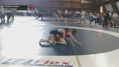 96 kg Rr Rnd 1 - Anabelle Wessel, Alexander vs Molly Mooney, Impact Wrestling Academy
