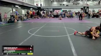 52 lbs Round 4 (8 Team) - Greyson Bosley, U2 Upstate Uprising vs Jack Sanders, Mat Assassins