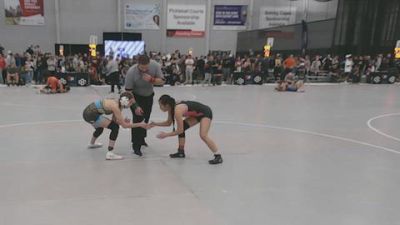 125 lbs Champ. Rd Of 16 - Morgan Johnson, Team Nazar Training Center vs Aileen Aragon, Sebolt Women's Wrestling