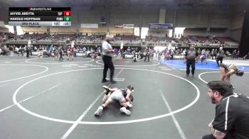 66 lbs 3rd Place - Harold Hoffman, Pomona Elite vs Jayvis Abeyta, Top Rank Hammers