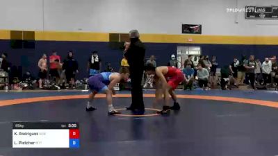 65 kg Round Of 16 - Kyler Rodriguez, New Jersey vs Luke Pletcher, Pittsburgh Wrestling Club