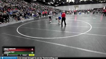 106 lbs Champ. Round 2 - Jordan Feit, Mosinee vs Arlo Abrams, Hopkins