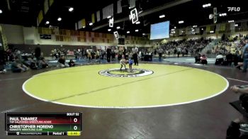 43 lbs Round 1 - Paul Tabarez, TUF California Wrestling Acade vs Christopher Moreno, Hawkeye Wrestling Club