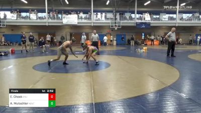 Final - Evan Cheek, Cleveland State vs Avry Mutschler, Kent State Unattached