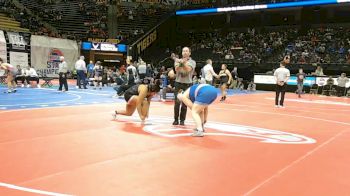 235 Class 2 lbs Quarterfinal - Alexis Stinson, Liberty vs Desaray Wise, Willard