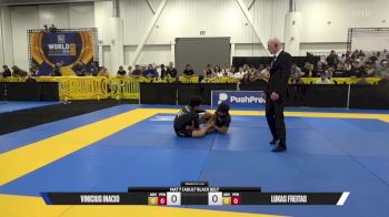 Lukas Freitas vs Vinicius Inacio 2025 World IBJJF Jiu-Jitsu No-Gi Championship