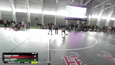 138 lbs Cons. Round 2 - Shad Hansen, Pleasant Grove vs Reagan Jessup, Westlake