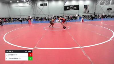 170A lbs Rr Rnd 3 - Loki Bigras, Combat School vs Brian Chamberlain, Wyoming Seminary