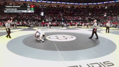 150 lbs 7th Place Match - Gavin Miller, Ontario vs Robert Buchheit, Beaver