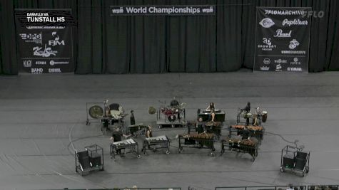 Tunstall HS "Danville VA" at 2025 WGI Percussion/Winds World Championships