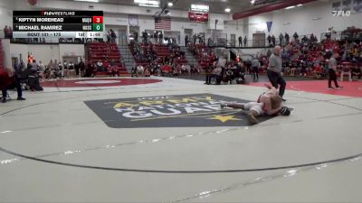 175 lbs Quarterfinal - Kiptyn Morehead, Maquoketa vs Michael Ramirez, North Scott (JV)