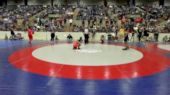 80 lbs Round Of 16 - Ashton De Marr, Glasgow Wrestling Academy vs Jaxon Jennings, Compound Wrestling