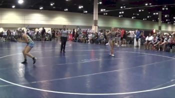 120 lbs Round 2 (6 Team) - Camille Schult, Iowa Minion Nation vs Riley Flickinger, Stormettes