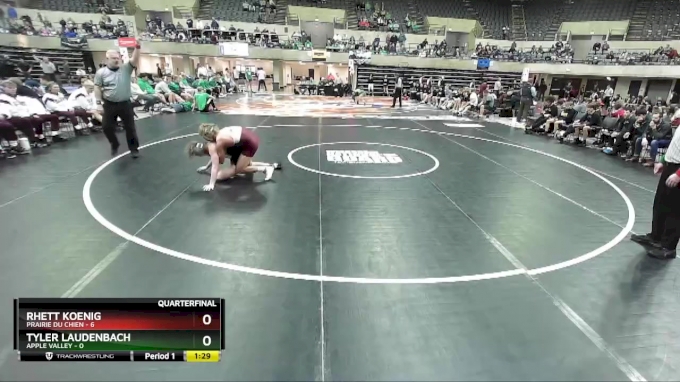 138 lbs Quarterfinals (8 Team) - Rhett Koenig, Prairie Du Chien vs ...