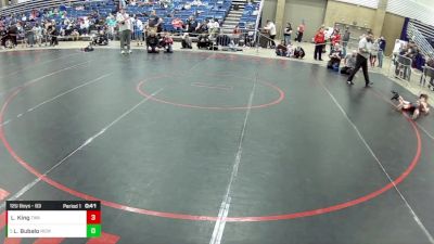 12U Boys - 63 lbs Semis - Liam King, Thoroughbred Wrestling Academy (TWA) vs Lincoln Bubalo, Maurer Coughlin Wrestling Club