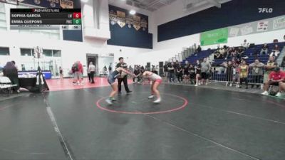 140 lbs 3rd Place Match - Sophia Garcia, Lancers WC vs Emma Quepons, Pounders Wrestling Club