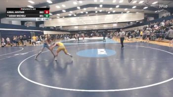 141 lbs Champ. Round 2 - Ajmal Akhtari, Onondaga CC vs Aidan Micheli, Millersville