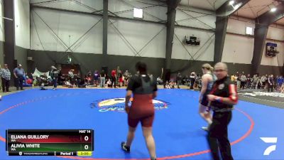 180 lbs Round 2 - Eliana Guillory, WA vs Alivia White, WA