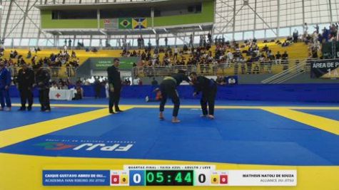 MATHEUS NATOLI DE SOUZA vs CAIQUE GUSTAVO ABREU DE OLIVEIRA 2026 FPJJ Circuito Paulista GI Etapa 3