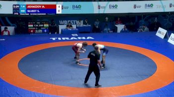 70 kg Final 3-5 - Mustafo Akhmedov, Tajikistan vs Sujeet Sujeet, India