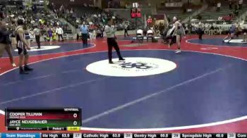 6A 152 lbs Semifinal - Jayce Neugebauer, Har-Ber vs Cooper Tillman, Rogers High