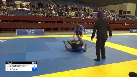 Joseph Gilbert Dachtler vs Legend Dominion Green-Coutee 2024 Pan IBJJF Jiu-Jitsu No-Gi Championship
