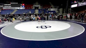 113 lbs Cons. Quarters - Liam Davis, FL vs Julian Rios, MA