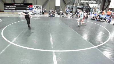 126 lbs Tyler Herring, Georgia vs Shea Richter, South Dakota Blue