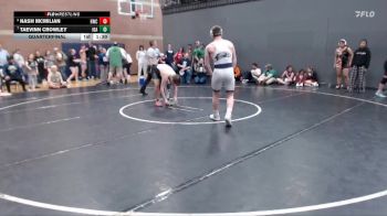 175 lbs Quarterfinal - Taevinn Crowley, Idaho vs Nash McMilian, Hawk Wrestling Club
