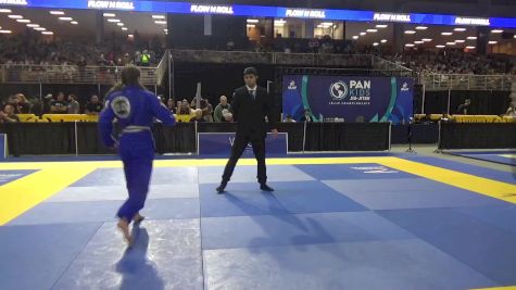 Kimber Sue Mings vs Desiree Jolee Thompson 2025 Pan Kids Jiu-Jitsu IBJJF Championship