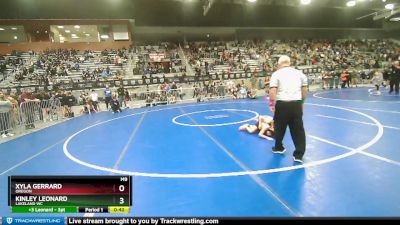 64 lbs Cons. Semi - Xyla Gerrard, Oregon vs Kinley Leonard, Lakeland WC