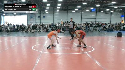 88 lbs Round 5 (3pm Friday) - Richard Flores Jr., Mile High vs Wyler Allen, Oklahoma Elite