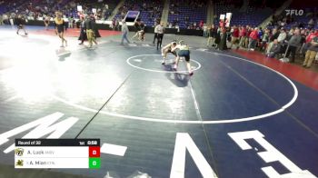 150 lbs Round Of 32 - Adrian Luck, Andover vs Aziz Mian, Central