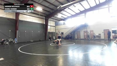 Final - Andrew McCoach, Bryn Mawr vs Daniel Kornev, Richboro