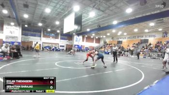 150 lbs Cons. Round 4 - Dylan Thienngern, Cypress vs Sebastian Barajas, St John Bosco