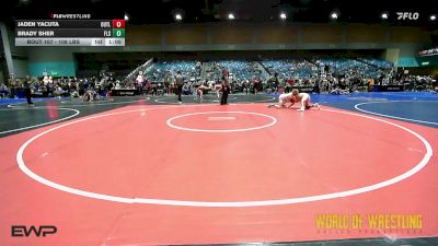 108 lbs Quarterfinal - Jaden Yacuta, Outlaws Wrestling Club vs Brady Sher, Florida Scorpions