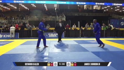 James E Johnson Jr vs Octavius O Allen 2025 Pan Jiu Jitsu IBJJF Championship