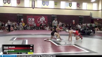 120 lbs Cons. Round 2 - Isaac Wilson, Algona vs Aiden Slama, Milton