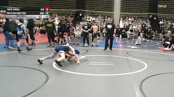 77 lbs Rr Rnd 6 - Tate ODell, CTWHALE Orca - MSE vs Skylar Nguyen, Dark Horse - MSE