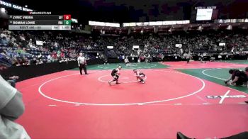 68 lbs Champ. Round 1 - Roman Lowe, PROA vs Lyric Vieira, GFF3