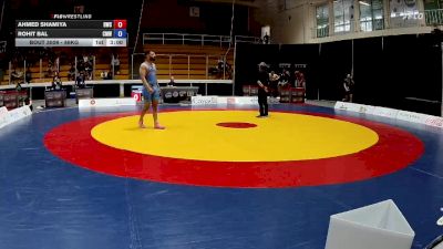 86kg Champ. Round 1 - Ahmed Shamiya, Hamilton Wrestling Club vs Rohit Bal, Canadian Mal Wrestling
