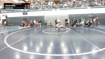 77 lbs 1st Place Match - Jaxon Nye, Fighting Squirrels Wrestling Club vs Keller Green, Idaho